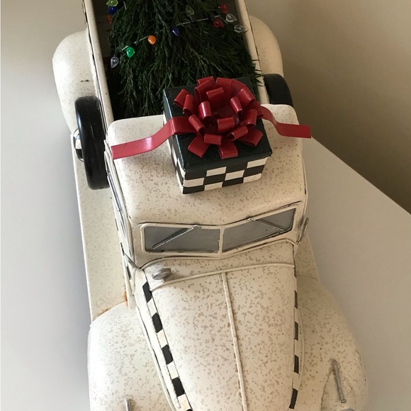 MacKenzie-Childs Farmhouse Special Delivery Truck Christmas Holiday Decor - Picture 3 of 11